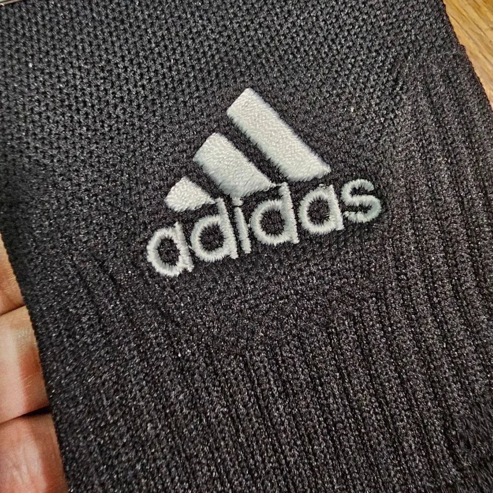Adidas 5 Star Team Crew Socks Black White Running Gym Training Cushion Unisex M